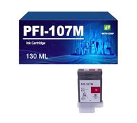 PFI-107 Ink Cartridge Compatible For Canon Pro IPF670 IPF680 IPF685 IPF770 IPF780 IPF785 Printers, High Yield Ink PFI-107BK PFI-107MK PFI-107C PFI-107M PFI-107Y,M-1 Pack