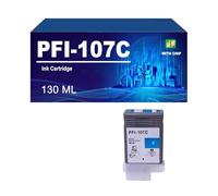 PFI-107 Ink Cartridge Compatible For Canon Pro IPF670 IPF680 IPF685 IPF770 IPF780 IPF785 Printers, High Yield Ink PFI-107BK PFI-107MK PFI-107C PFI-107M PFI-107Y,C-1 Pack