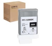 PFI-120 Pigment Ink Cartridge Matte Black PFI120 Replacement for Canon PFI-120MBK Compatible for Canon ImagePROGRAF TM-200 TM-205 TM-300 TM-305 GP-200 GP-300 Printer, 130ml, 2884C001AA