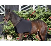 PFIFF 002067-60-Full Chest Blanket for Full- and Warm-Blooded Horses Black