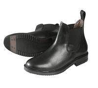 PFIFF 011499 Genuine Leather Jodhpur Riding Ankle Boots Unisex Black 45