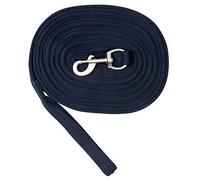 PFIFF 101196 Soft Sheet Lunge Line with Swivel Carabiner Hook Approx. 8.20 m Blue