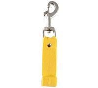 PFIFF 102918 Whip Holder Felt Material Saddle Mount for Whip Yellow One Size