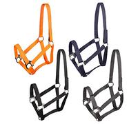 PFIFF 102921 Jocose Safety Headcollar Paddock Headcollar Black Pony