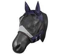 PFIFF 102943 Fly Mask with UV Protection, Horse Fly Protection, Full, Dark Blue