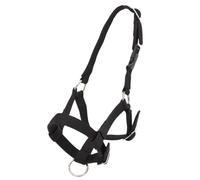 PFIFF 103101 Alpaca Halter "Pako", Adjustable Size for Alpacas, with Clip Closure, Black