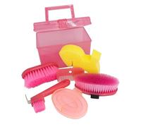 PFIFF Petit Glitter 103116 Cleaning Box with Contents Pink