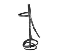 PFIFF 'Staines' Bridle Black/White Full