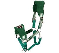 PFIFF Wiesn 102433-205-Pony Plastic Headcollar Small Green/Pink