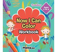 Pfiffikus Now I Can Color Workbook Toddler - Ages 1 to 3 Paperback Pfiffikus Multicolor