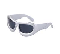 PFINAMC Sports Sunglasses Women Men Brand Sun Glasses Male Retro Sunglass Mirror Shades,C5 Silver Gray,x