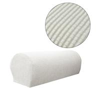 PFIOEUL Sofa Armrest Covers 1PAIR Modern Simple Household Sofa Armrests Elastic Thickened Sofa Cover Non-slip Protection Armrests Sofa Cover Cover(Beige)