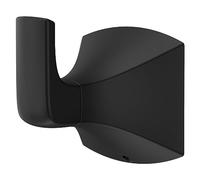 Pfister Bruxie Towel Hook, Bathroom Towel Hook, Wall-Mounted, Screw-in, Matte Black Finish, BRHBIE0B