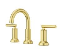Pfister Capistrano Bathroom Sink Faucet, 8-Inch Widespread, 2-Handle, 3-Hole, Brushed Gold Finish, LF049CSOBG