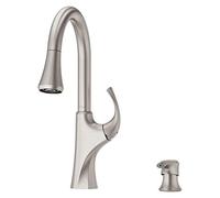 PFISTER F-529-7MRGS Miri 1-Handle Pull-Down Kitchen Faucet, Spot Defense Stainless Steel