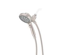 Pfister HydroFuse Handheld Shower Head, Hose Included, Magnetic Docking, 6-Function, 2.5 GPM, Spot Defense Brushed Nickel Finish, 016HFM01GS