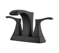 Pfister LF-048-VNBB Venturi 4 in. Centerset 2-Handle Bathroom Faucet Matte Black
