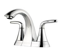 Pfister LF048PDCC Pasadena 2-Handle 4 Inch Centerset Bathroom Faucet in Polished Chrome
