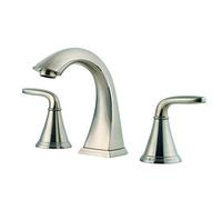 PFISTER LF049PDKK Pasadena 2-Handle 8 Inch Widespread Bathroom Faucet in Brushed Nickel