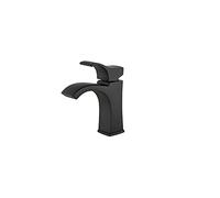 Pfister Venturi 4 in. Centerset Single-Handle Bathroom Faucet in Matte Black
