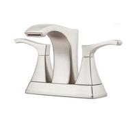 Pfister Venturi 4 in.LF-048-VNGS 2-Handle Faucet in Spot Defense Nickel