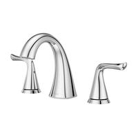Pfister Willa Bathroom Sink Faucet, 8-Inch Widespread, 2-Handle, 3-Hole, Polished Chrome Finish, LF049MALCC