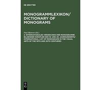 Pfisterer - Internationales Verzeichnis der Monogramme bildender Knst - N555z