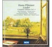 Pfitzner: Complete Lieder, Vol.4