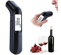 Pfjsseey Alcohol Breathalyzer Tester 3x5 Inch Electronic Breathalyzer for Alcohol Accurate Handheld Portable Tester for Household & ProfessionalAlcohol