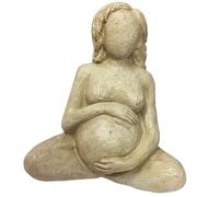Pfjsseey Pregnant Women Sculpture New Mom Gifts, Creative Resin Meaningful Pregnant Women Statues for Home Decor