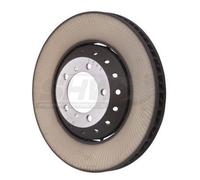 PFL47543 Brake Disc 2 Pieces Left Front Fits Porsche Cayenne By SHW Performance
