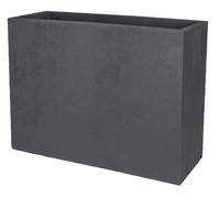 Pflanzen Kölle Basalt Loft L Planter, Anthracite Grey, Approx. 78 x 30 x H 60 cm