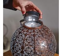 Replacement Round Solar Panel Light for Lanterns Garden Outdoor Lighting Decorations