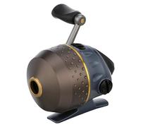 Pflueger President Spincast Reel, Size 6 Fishing Reel, Right/Left Handle Position, Aluminum Spool, Dial Drag System