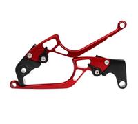 PFOJDHAS for Du&Cati 821 Monster/Dark/Stripe 950 MULTISTRADA 17-18 Motorcycle 7/8" Adjustable Brake Clutch Levers(Red)