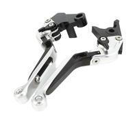 PFOJDHAS for HO&ND&A CBR929RR 2000-2001 Motorcycle Foldable Extendable Adjustable 7/8" 22mm Brake Clutch Levers(Silver.)