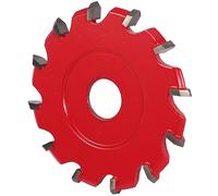 PFRANK Circular Saw Blade, 1PC 8MM, Metal, 100MM Diameter, 20MM Aperture, 12T, V Shape, For Aluminum Composite Panel