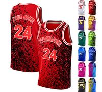 PFTPOW Custom Basketball Jersey Men Customisable Basketball Jersey Shirt Personalised Print Name Numbers for Women Youth