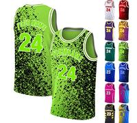 PFTPOW Custom Basketball Jersey Men Customisable Basketball Jersey Shirt Personalised Print Name Numbers for Women Youth
