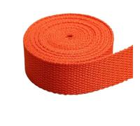 PFYKCYL 10 meters 25/32mm Webbing Polyester Cotton Canvas Webbings Ribbon for Backpack Strap Belt Tape Garment Woven Band Cotton Blend Webbing Roll(5,25mm)
