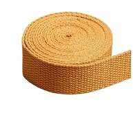 PFYKCYL 10 meters 25/32mm Webbing Polyester Cotton Canvas Webbings Ribbon for Backpack Strap Belt Tape Garment Woven Band Cotton Blend Webbing Roll(10,25mm)