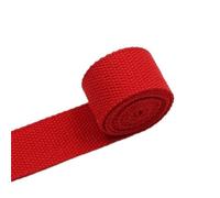 PFYKCYL 5 Meters 30-32mm Width Canvas Ribbon Polyester Cotton Webbing Strap Sewing Bag Belt Accessories Outdoor Backpack Parts Cotton Blend Webbing Roll(6)