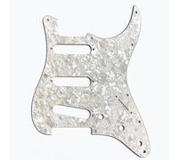 PG-0552-055 White Pearloid Pickguard for StratocasterÂ