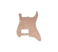 PG-0993-055 1 Humbucker White Pearloid Pickguard for StratocasterÂ