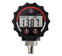 PG-30 Red Digital High Pressure Gauge For HVAC Freon Refrigeration Manometers -14.5~800 PSI 1/8'' NPT