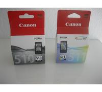 PG-510 +CL-511 Duopack Black+Color Canon Pixma MP240 MP-495 MX410 MX360