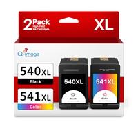 PG-540XL CL-541XL Twin Pack Replacement for Canon 540 and 541 Ink Cartridges 540XL Black 541XL Colour Compatible with MG3650S MG4250 MG3150 MG3250 MG3550 MG3600 MG3650 TS5150 TS5151 MX475
