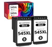 PG-545XL 545XL Black Ink Cartridges Replacement for Canon 545 PG-545XL for Canon MG2555S MX495 TS3350 TS3450 MG2950 iP2850 TR4550 TS205 TS305 TS3150 TS3150 TS31150 TS31150 TS31150, 2BK