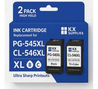 PG-545XL CL-546XL Compatible Ink for Canon Printer - Black & Colour XL Multipack