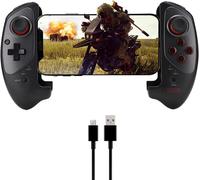 PG-9083S Bluetooth Telescopic Extendable Gamepad for Smartphone/Tablet, Game Controller Joystick, compatible with Android/iOS System. Directly Connect,easy to
